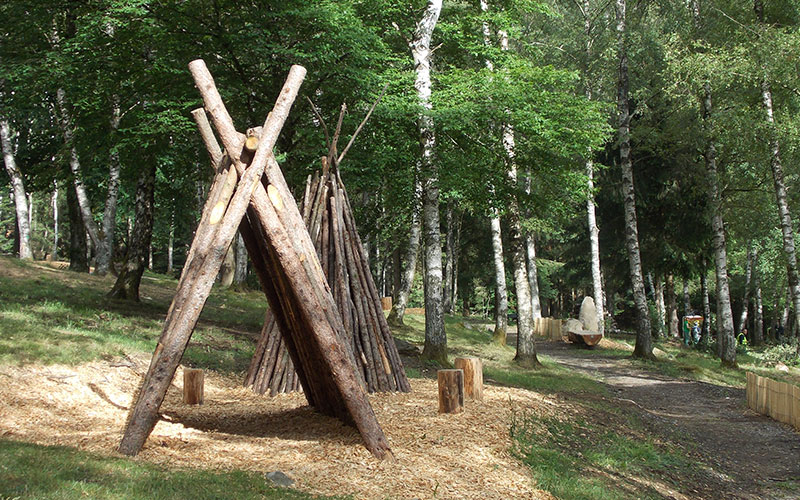 cabanes en bois